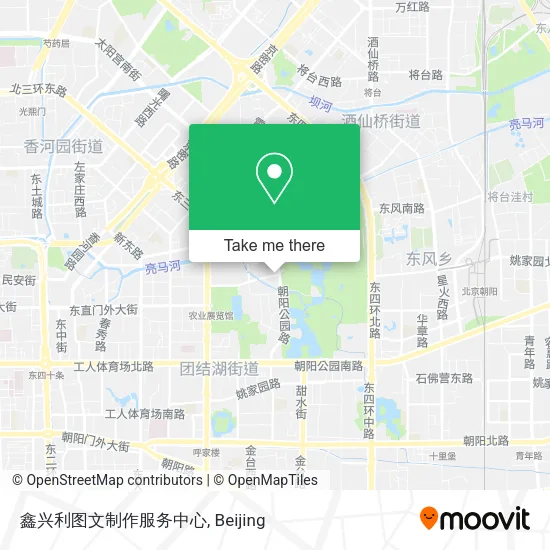 鑫兴利图文制作服务中心 map