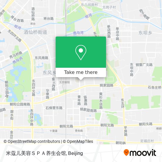米蔻儿美容ＳＰＡ养生会馆 map