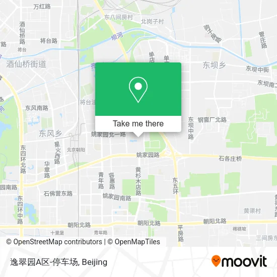 逸翠园A区-停车场 map