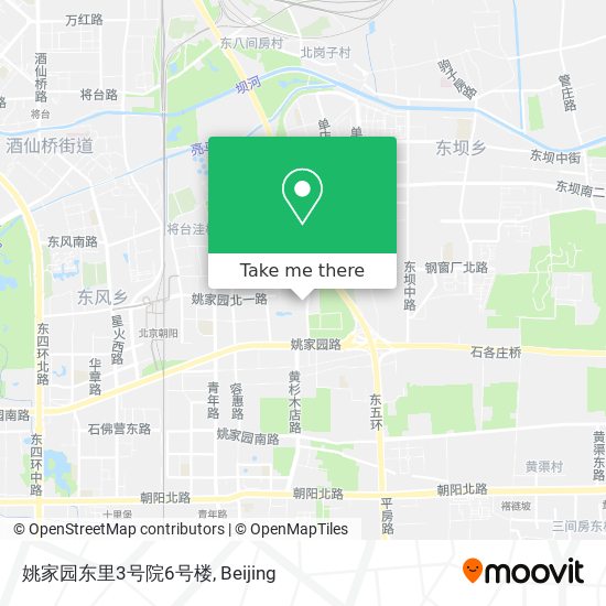 姚家园东里3号院6号楼 map