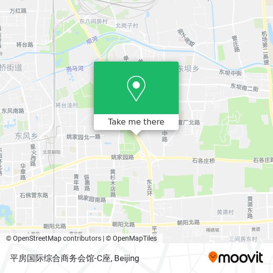 平房国际综合商务会馆-C座 map