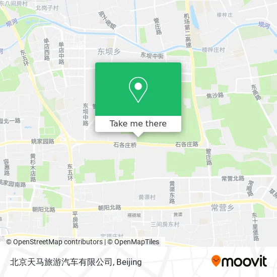 北京天马旅游汽车有限公司 map