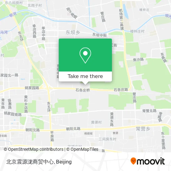 北京震源泷商贸中心 map