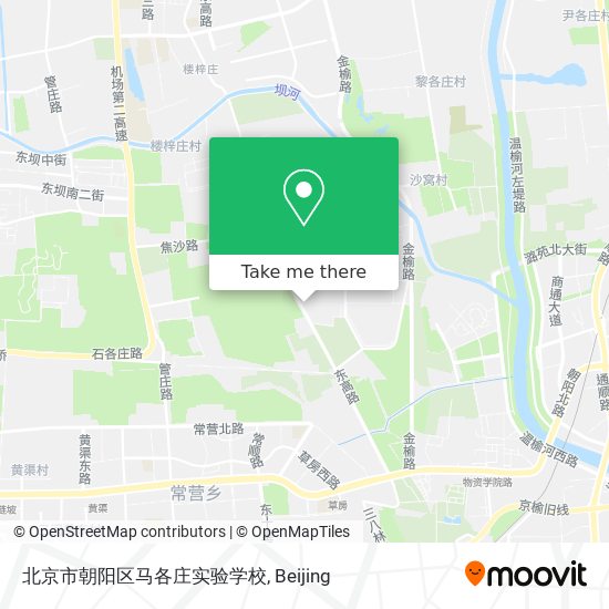 北京市朝阳区马各庄实验学校 map