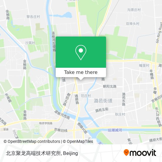 北京聚龙高端技术研究所 map