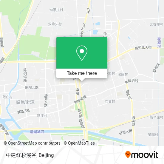 中建红杉溪谷 map