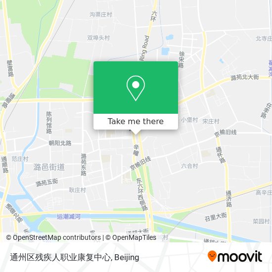 通州区残疾人职业康复中心 map
