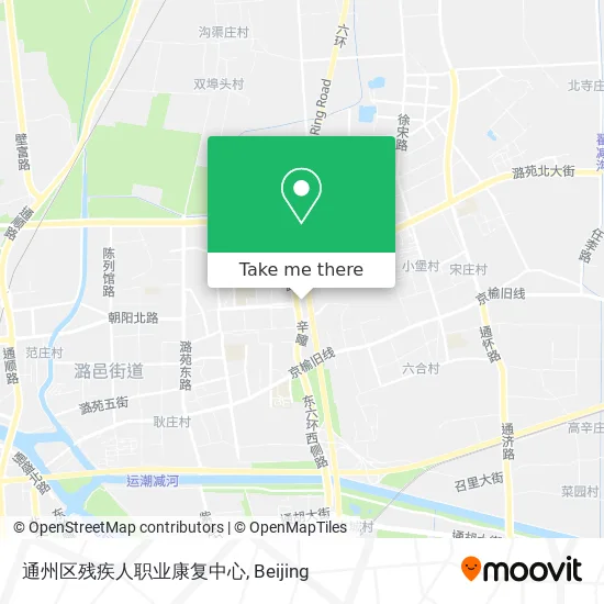 通州区残疾人职业康复中心 map