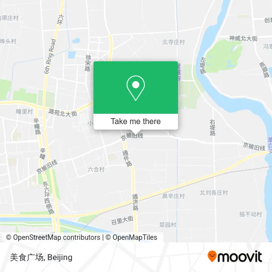 美食广场 map