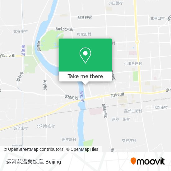 运河苑温泉饭店 map