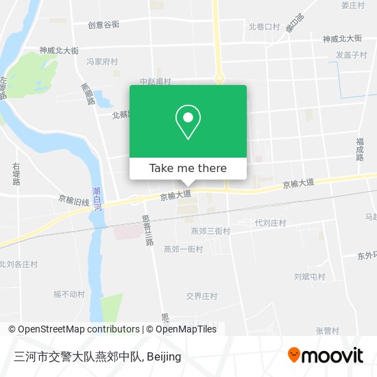 三河市交警大队燕郊中队 map