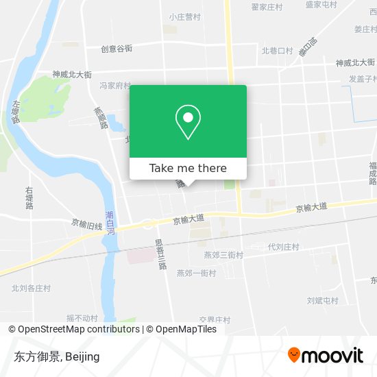 东方御景 map