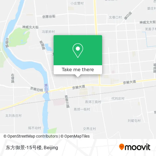 东方御景-15号楼 map