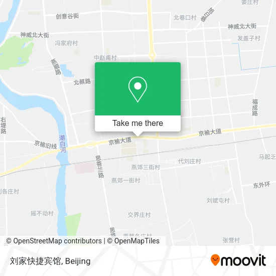 刘家快捷宾馆 map