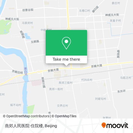燕郊人民医院-住院楼 map