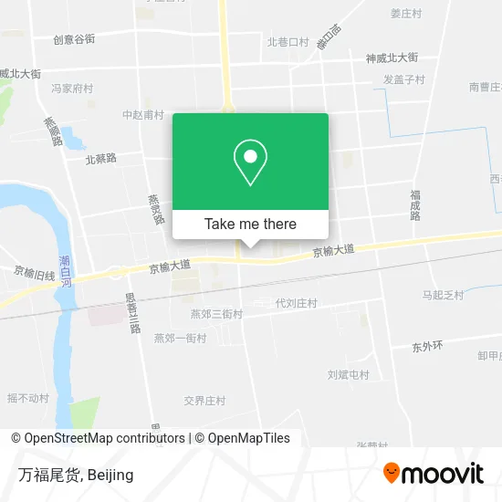 万福尾货 map