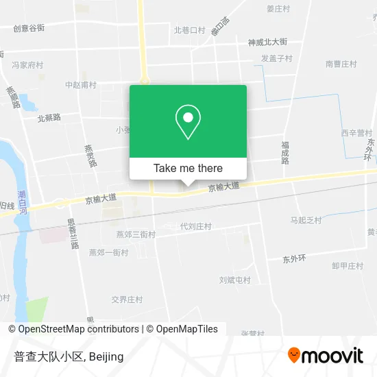 普查大队小区 map