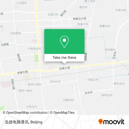 迅捷电脑通讯 map