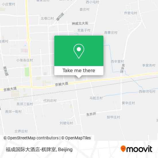 福成国际大酒店-棋牌室 map