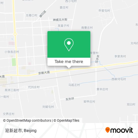 迎新超市 map