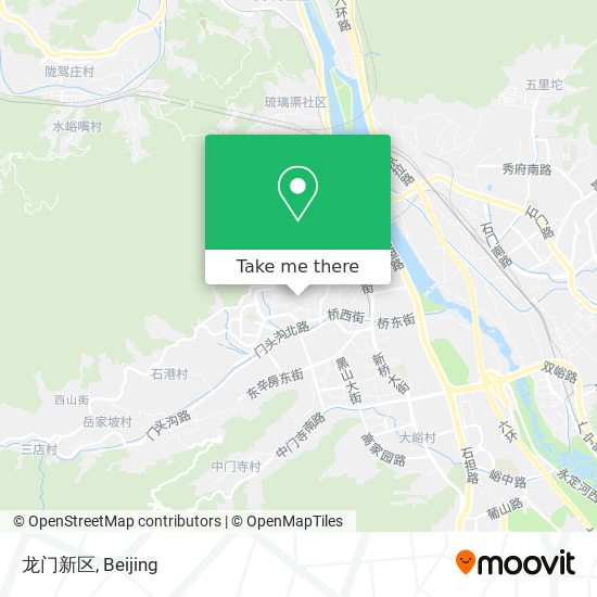 龙门新区 map