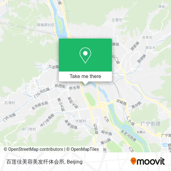 百莲佳美容美发纤体会所 map