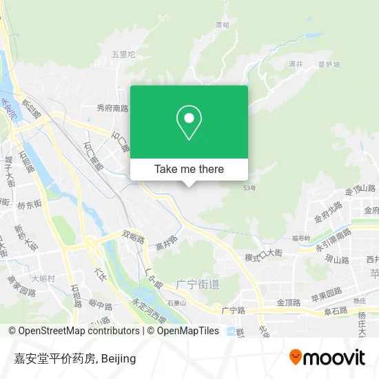 嘉安堂平价药房 map