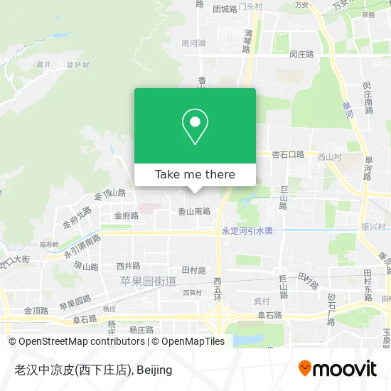 老汉中凉皮(西下庄店) map