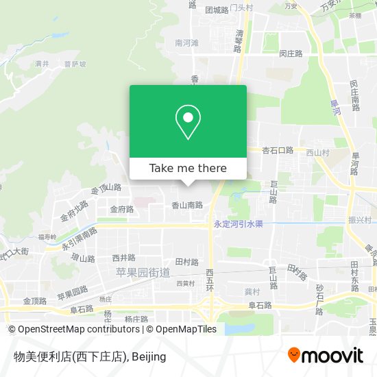 物美便利店(西下庄店) map