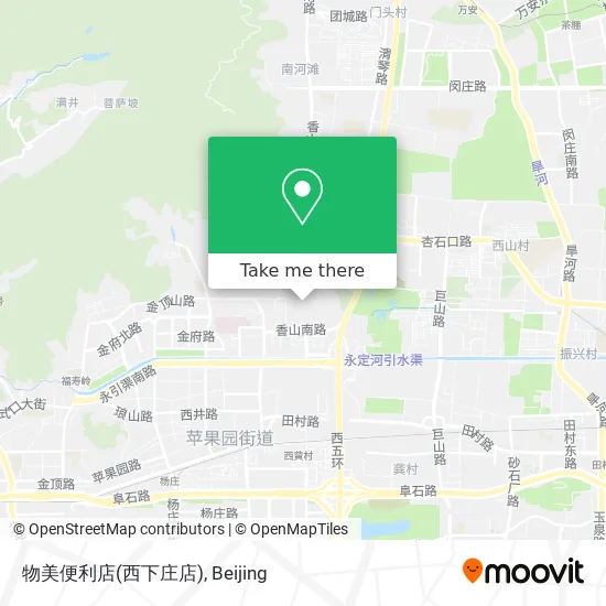 物美便利店(西下庄店) map