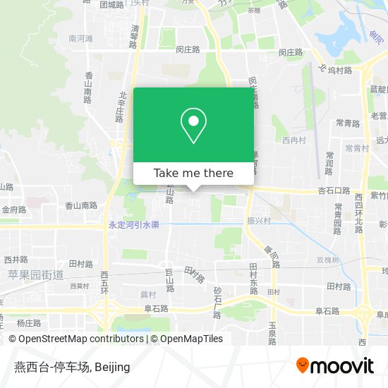 燕西台-停车场 map