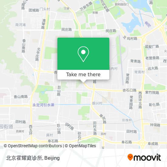 北京霍耀庭诊所 map