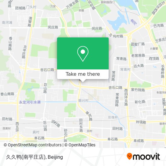 久久鸭(南平庄店) map