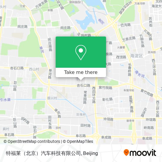 特福莱（北京）汽车科技有限公司 map