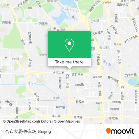 合众大厦-停车场 map