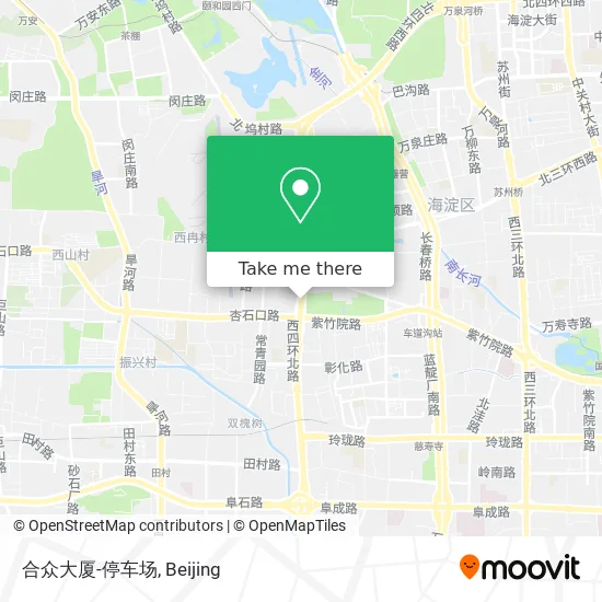 合众大厦-停车场 map