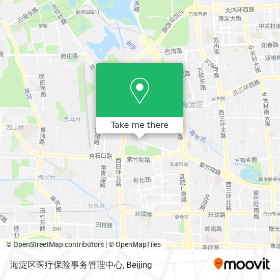 海淀区医疗保险事务管理中心 map