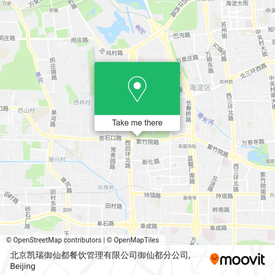 北京凯瑞御仙都餐饮管理有限公司御仙都分公司 map
