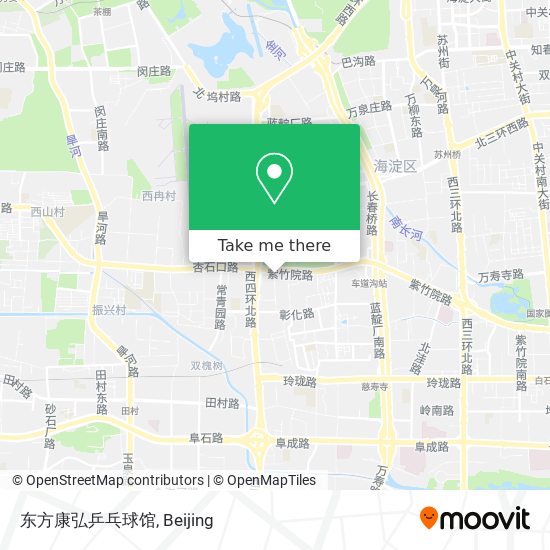 东方康弘乒乓球馆 map
