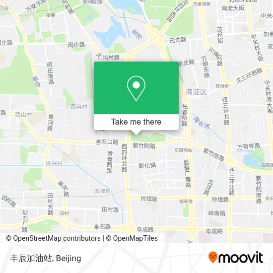 丰辰加油站 map