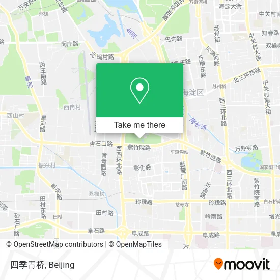 四季青桥 map