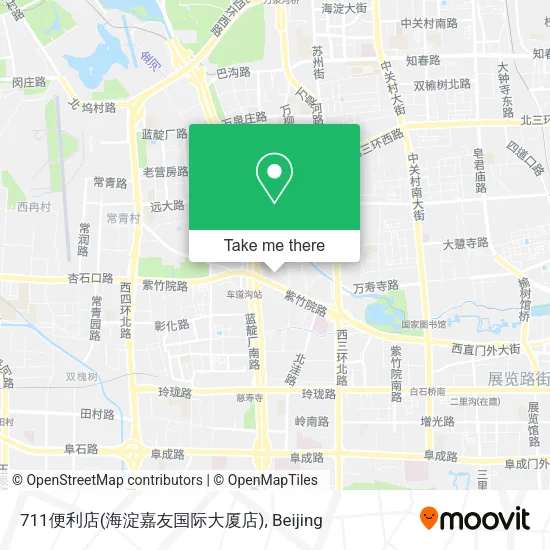 711便利店(海淀嘉友国际大厦店) map