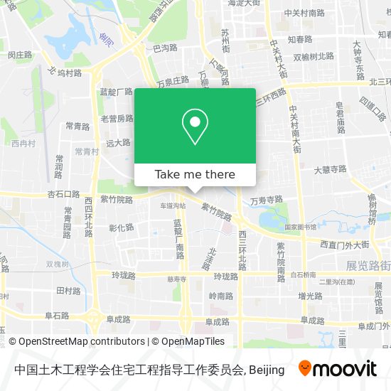 中国土木工程学会住宅工程指导工作委员会 map