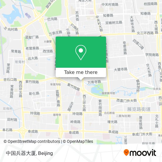 中国兵器大厦 map
