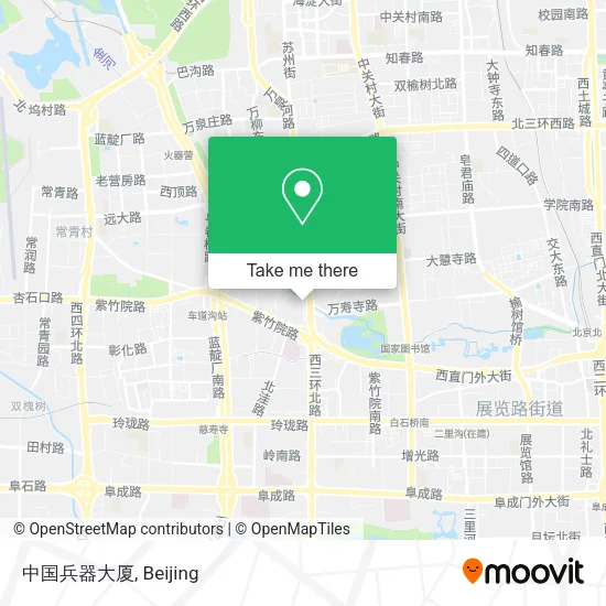 中国兵器大厦 map