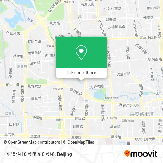 东道沟10号院东8号楼 map