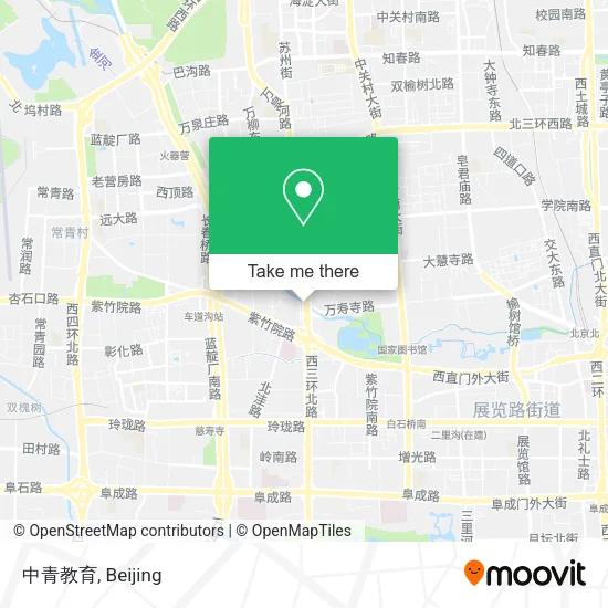 中青教育 map