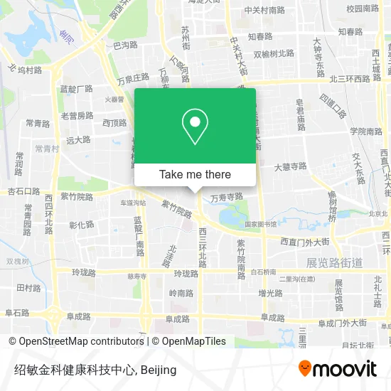 绍敏金科健康科技中心 map