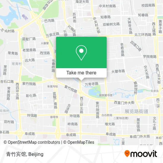 青竹宾馆 map