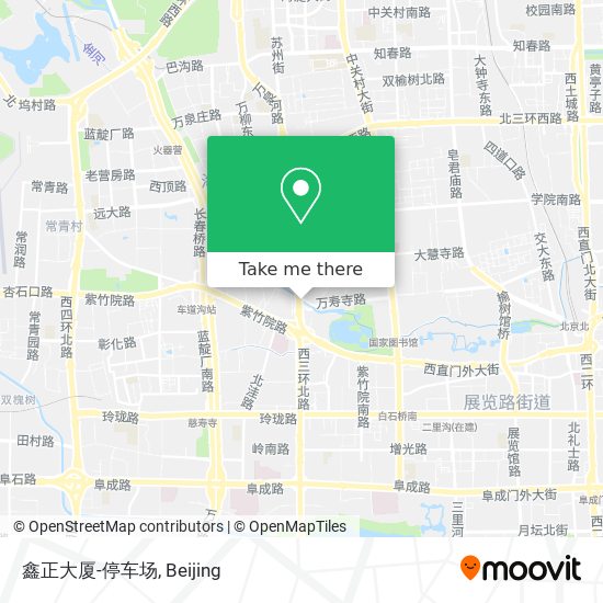 鑫正大厦-停车场 map